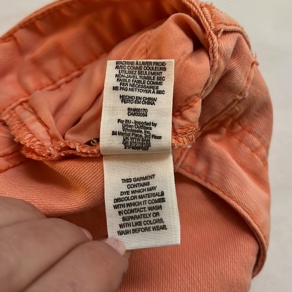 FREE PEOPLE skinny jeans in apricot color w30 - Picture 10 of 10